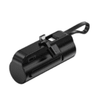 Baterie externa Portabila 5000 Mah, Cu Suport, Mufa Type-C, cablu Lighting