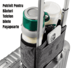 Geanta Organizator Bagaj| Suport pentru pahare de călătorie pentru bagaje pentru călătorii cu mâinile libere - Image 3