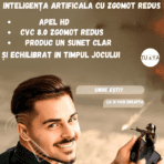 Casti Wireless audio, control prin atingere, carcasa magnetica cu Power Bank 800 mAh - Image 2